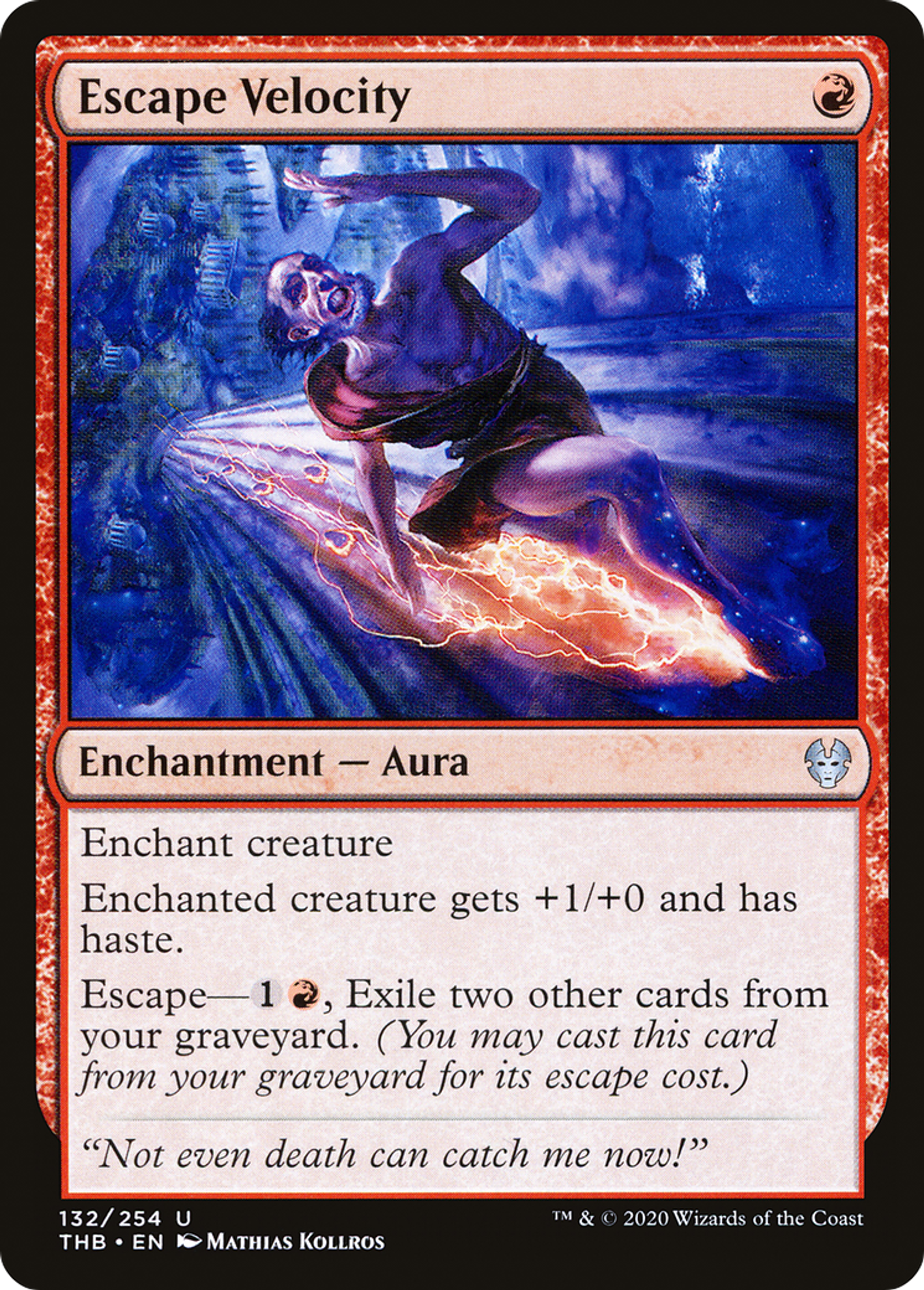 Vélocité de libération — Theros Beyond Death — Magic: The Gathering