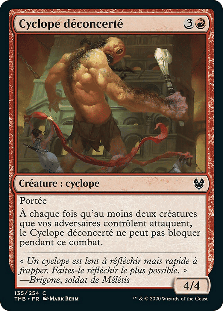 Cyclope déconcerté — Theros Beyond Death — Magic: The Gathering