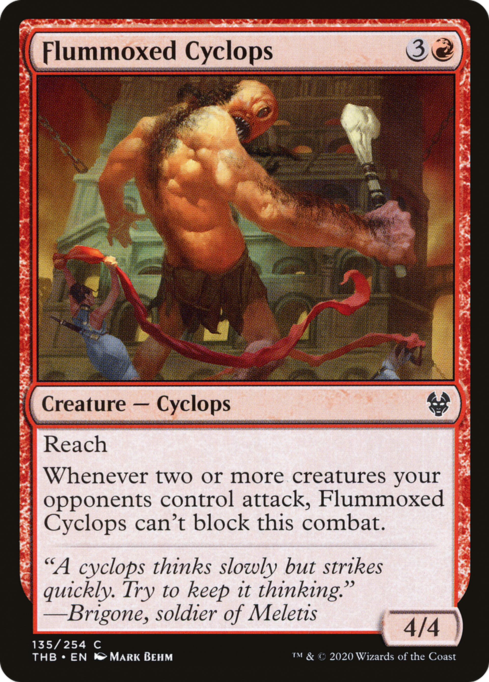 Flummoxed Cyclops — Theros Beyond Death — Magic: The Gathering