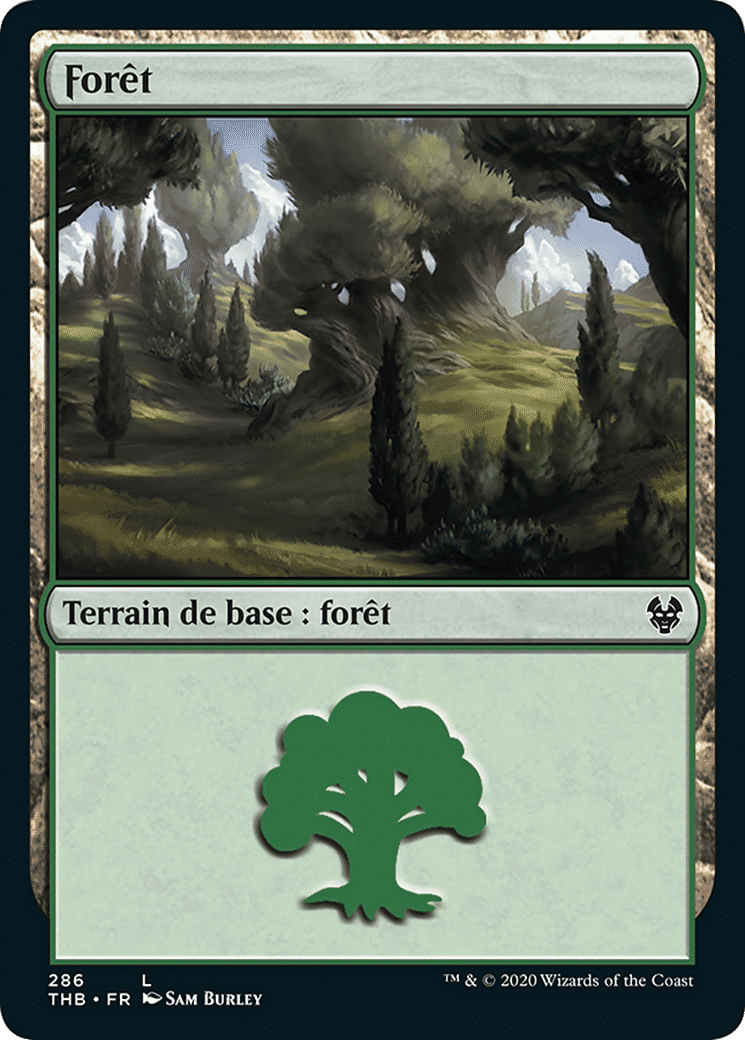 Forêt — Theros Beyond Death — Magic: The Gathering