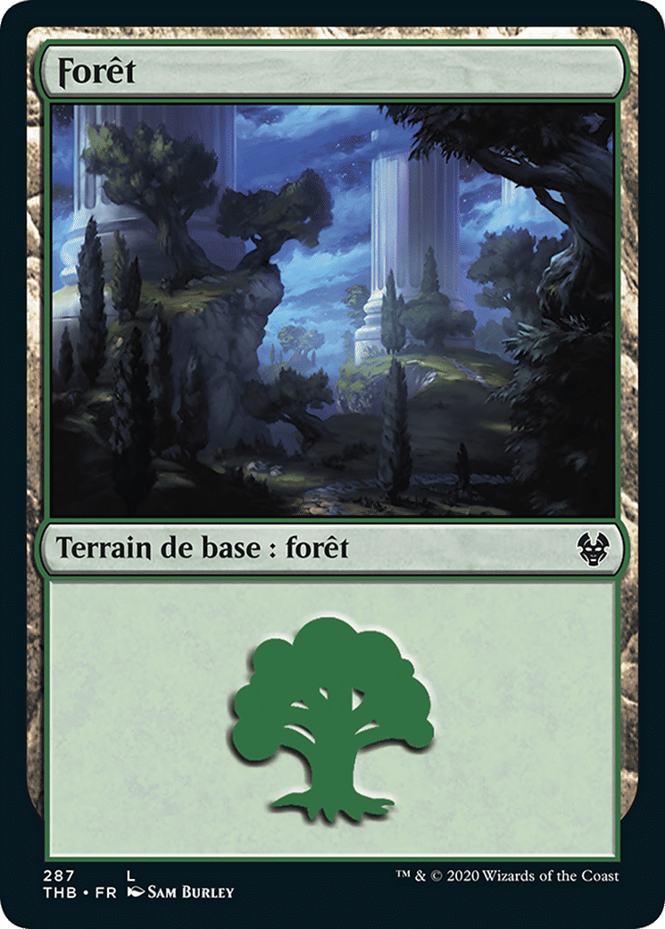 Forêt — Theros Beyond Death — Magic: The Gathering