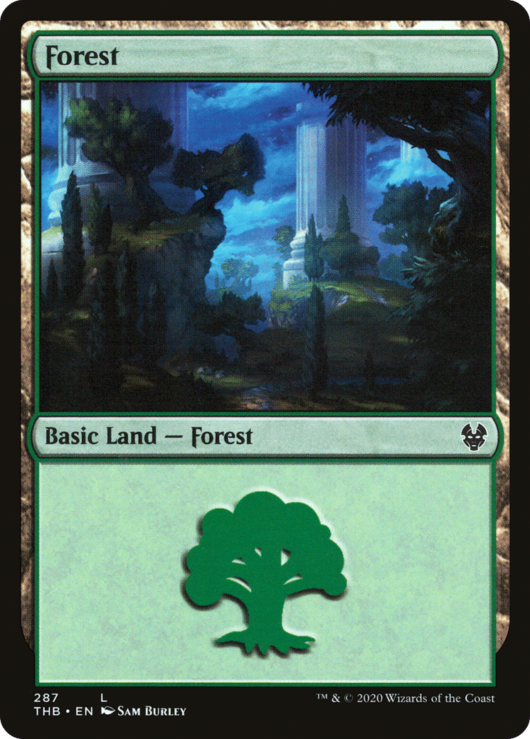 Forest — Theros Beyond Death — Magic: The Gathering