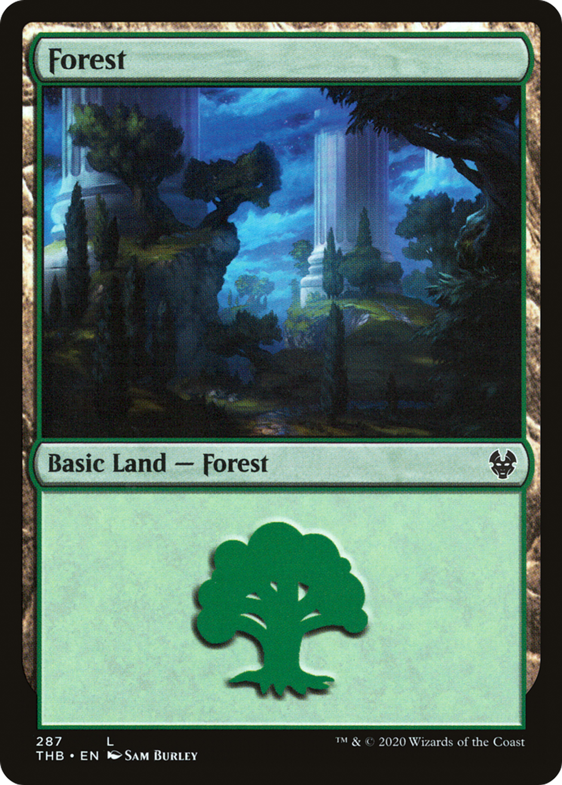 Forêt — Theros Beyond Death — Magic: The Gathering