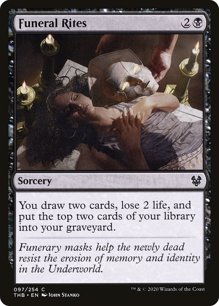 Funeral Rites — Theros Beyond Death — Magic: The Gathering