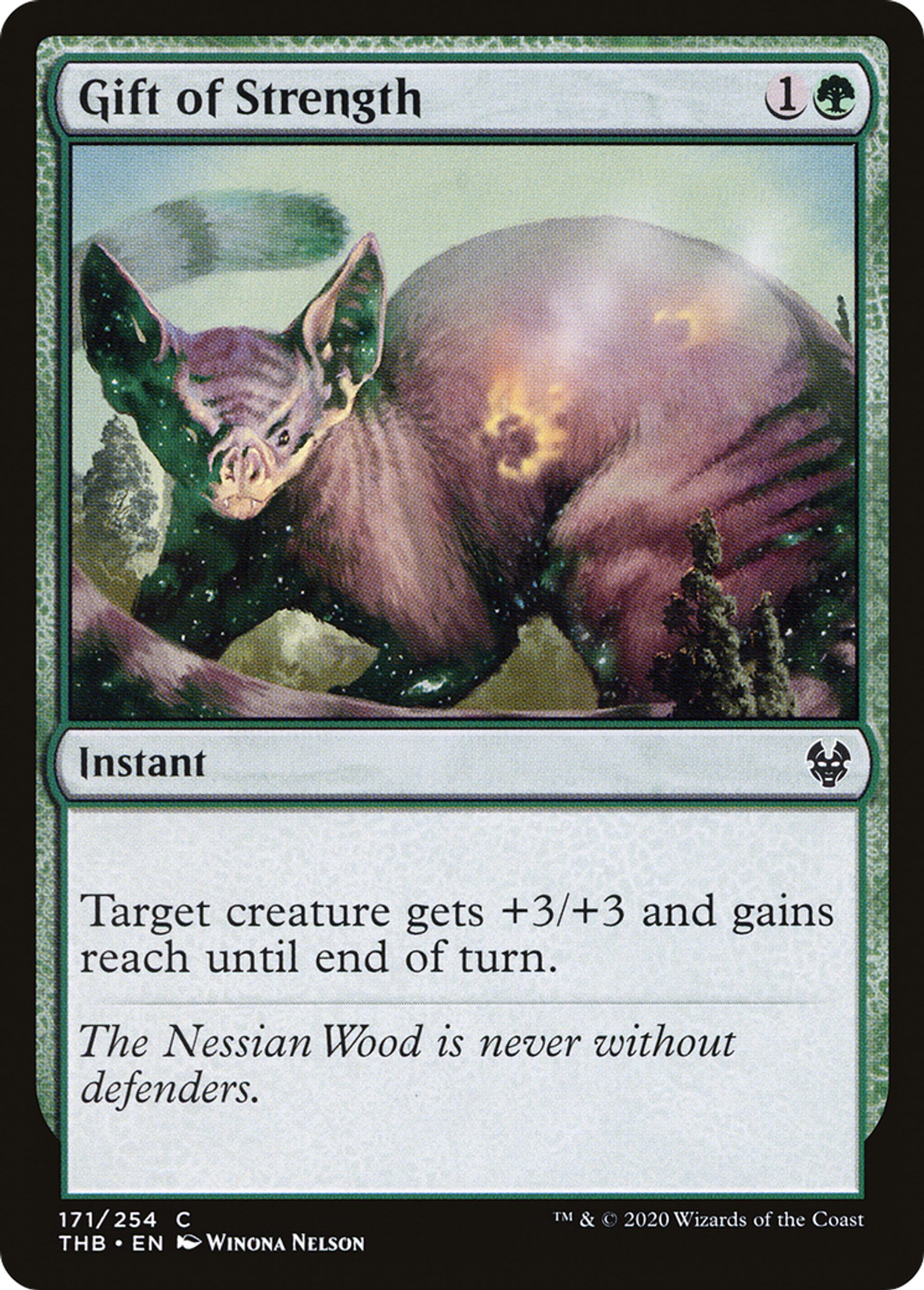 Gift of Strength — Theros Beyond Death — Magic: The Gathering