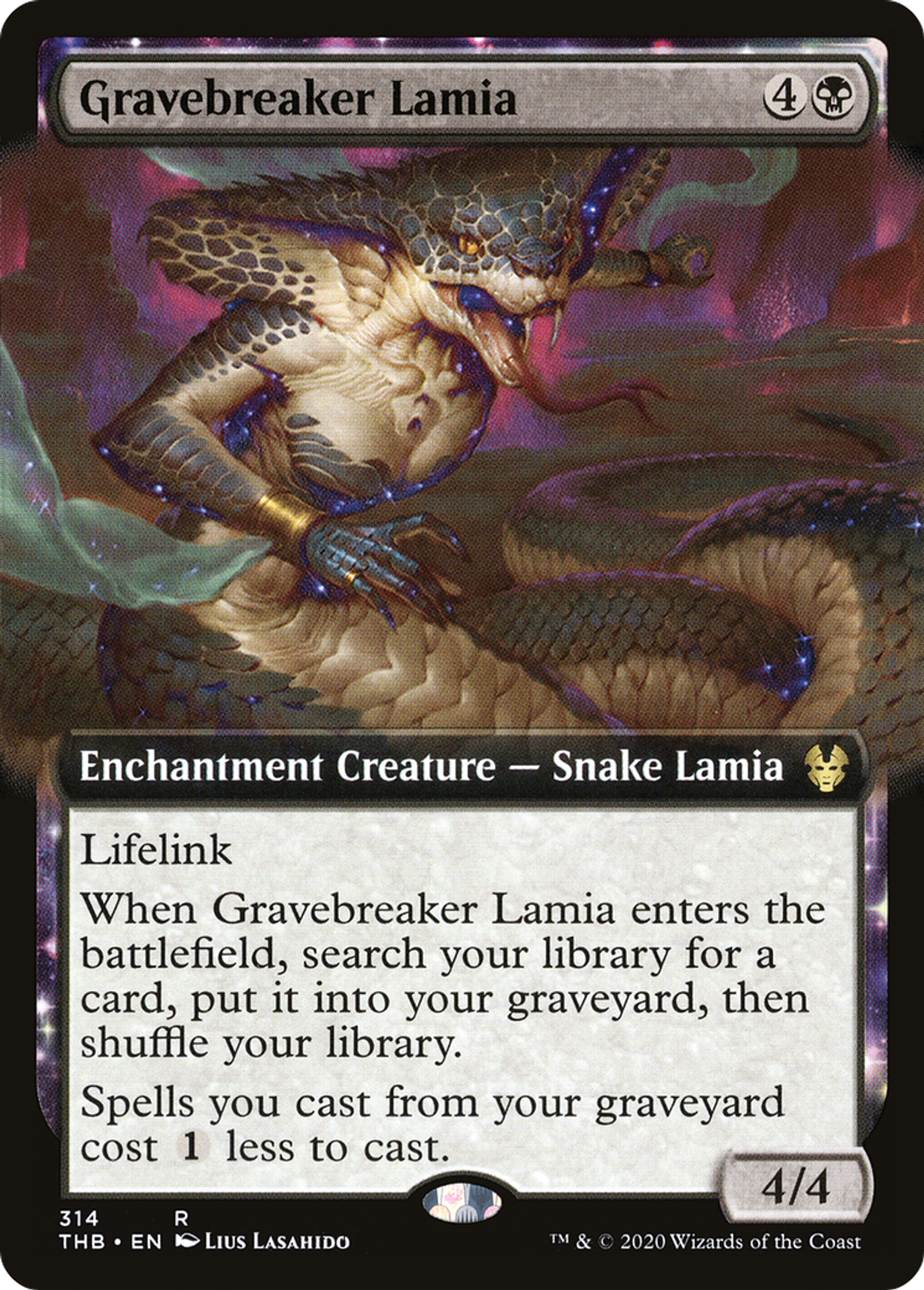 Gravebreaker Lamia — Theros Beyond Death — Magic: The Gathering