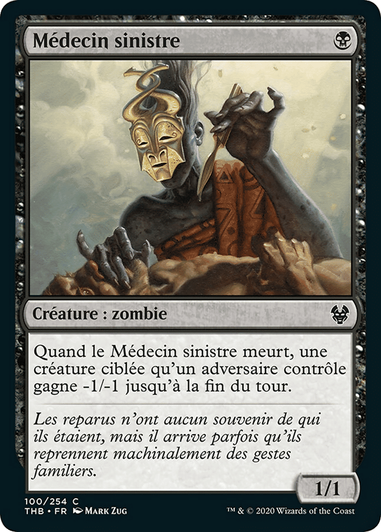 Médecin sinistre — Theros Beyond Death — Magic: The Gathering