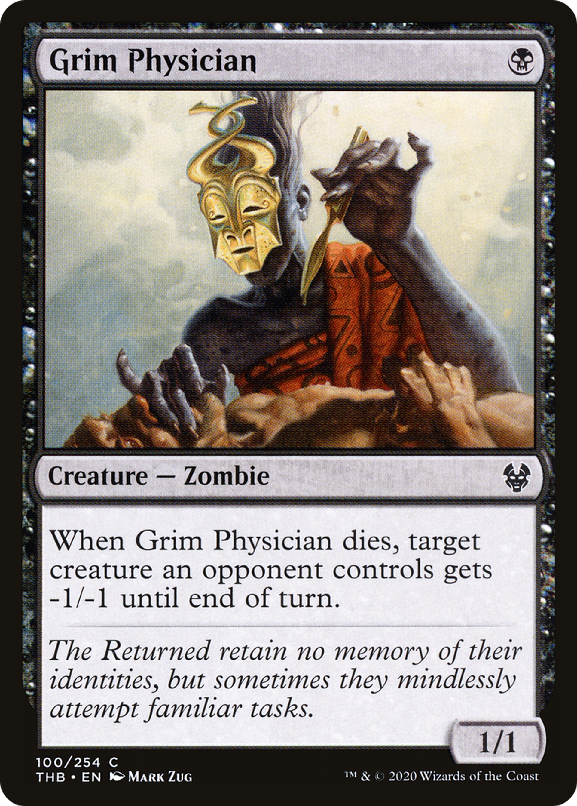 Médecin sinistre — Theros Beyond Death — Magic: The Gathering