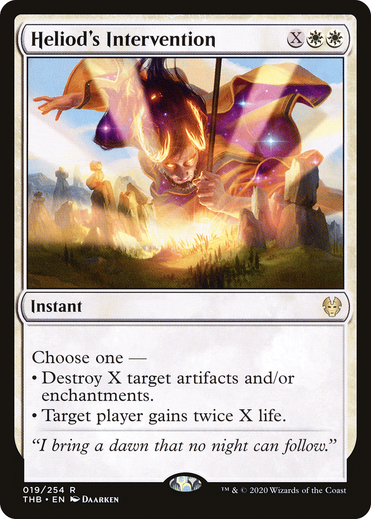 Heliod's Intervention — Theros Beyond Death — Magic: The Gathering