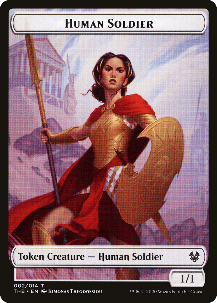 Human Soldier — Theros Beyond Death — Magic: The Gathering