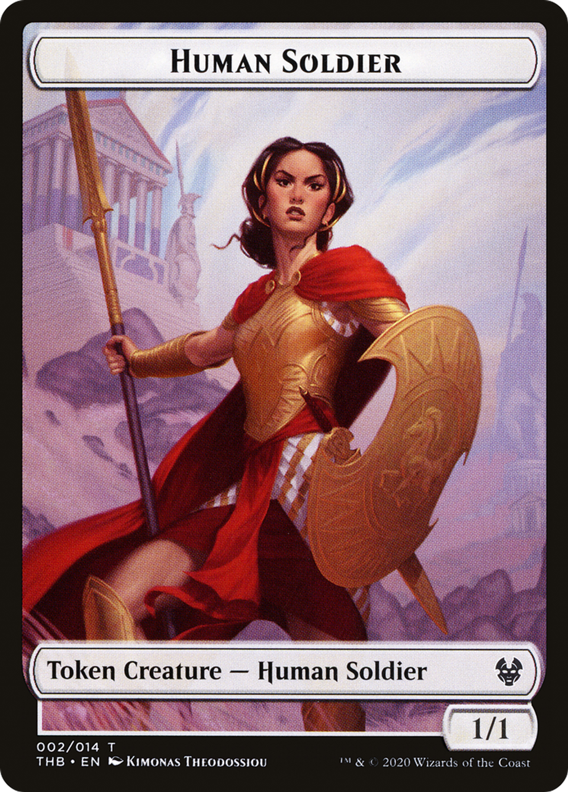 Human Soldier — Theros Beyond Death — Magic: The Gathering