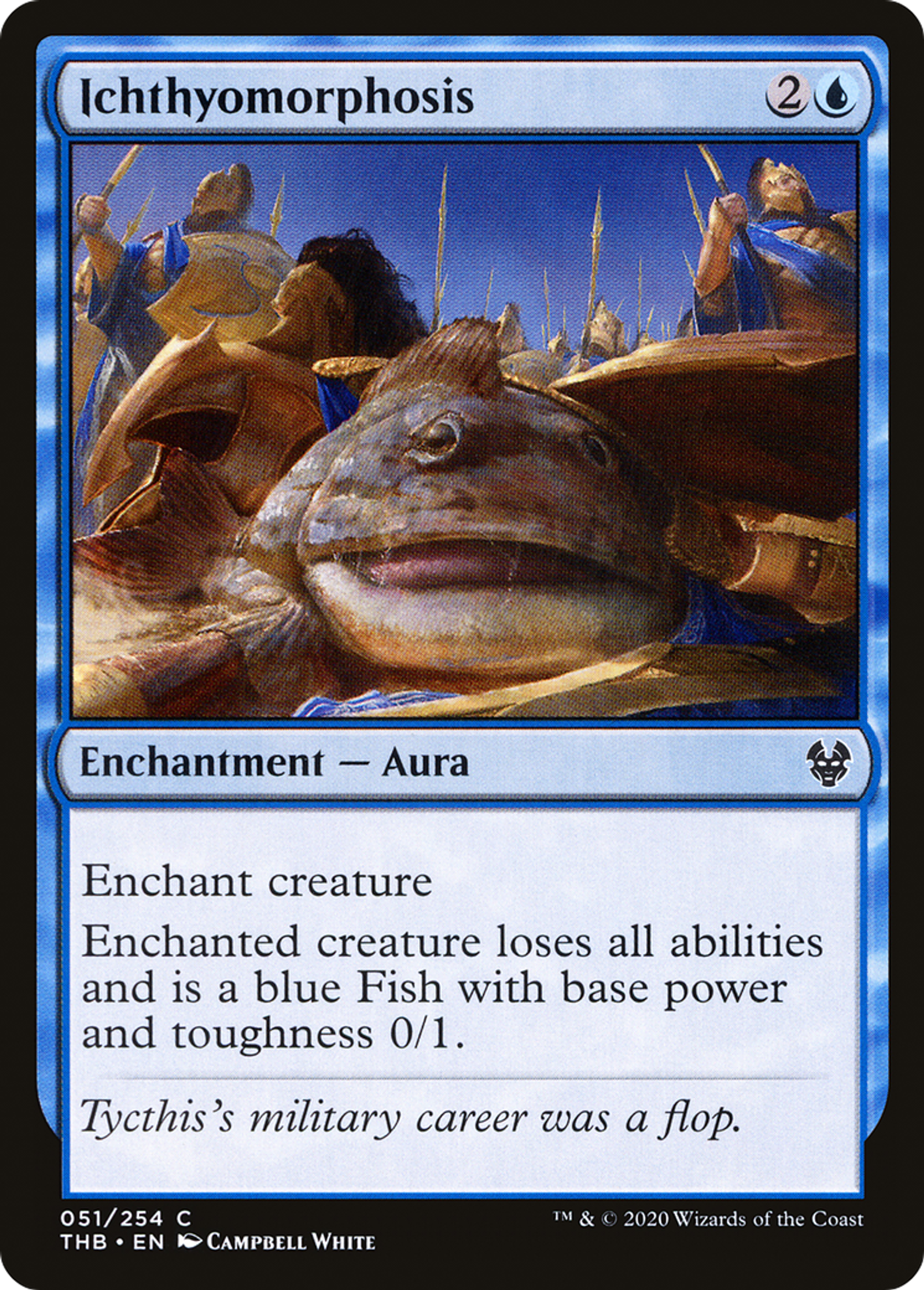 Ichthyomorphosis — Theros Beyond Death — Magic: The Gathering
