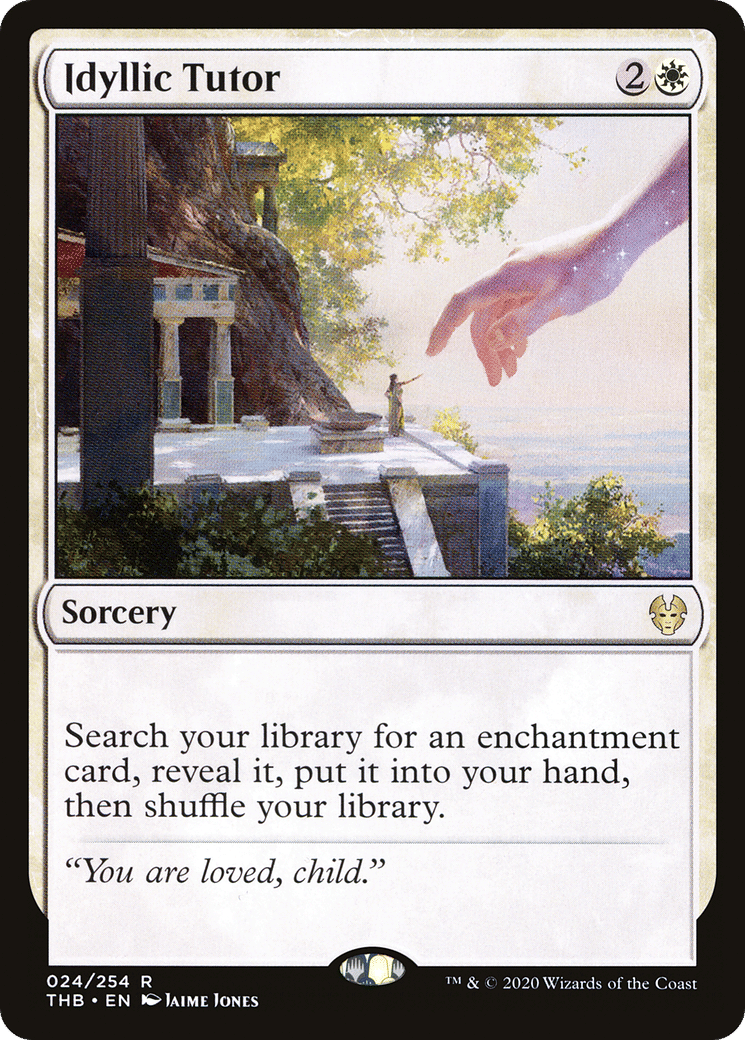 Idyllic Tutor — Theros Beyond Death — Magic: The Gathering