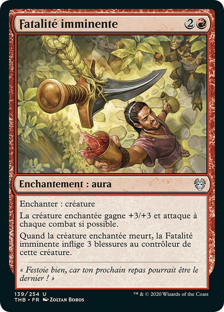 Fatalité imminente — Theros Beyond Death — Magic: The Gathering