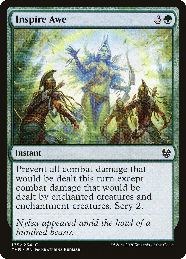 Inspire Awe — Theros Beyond Death — Magic: The Gathering