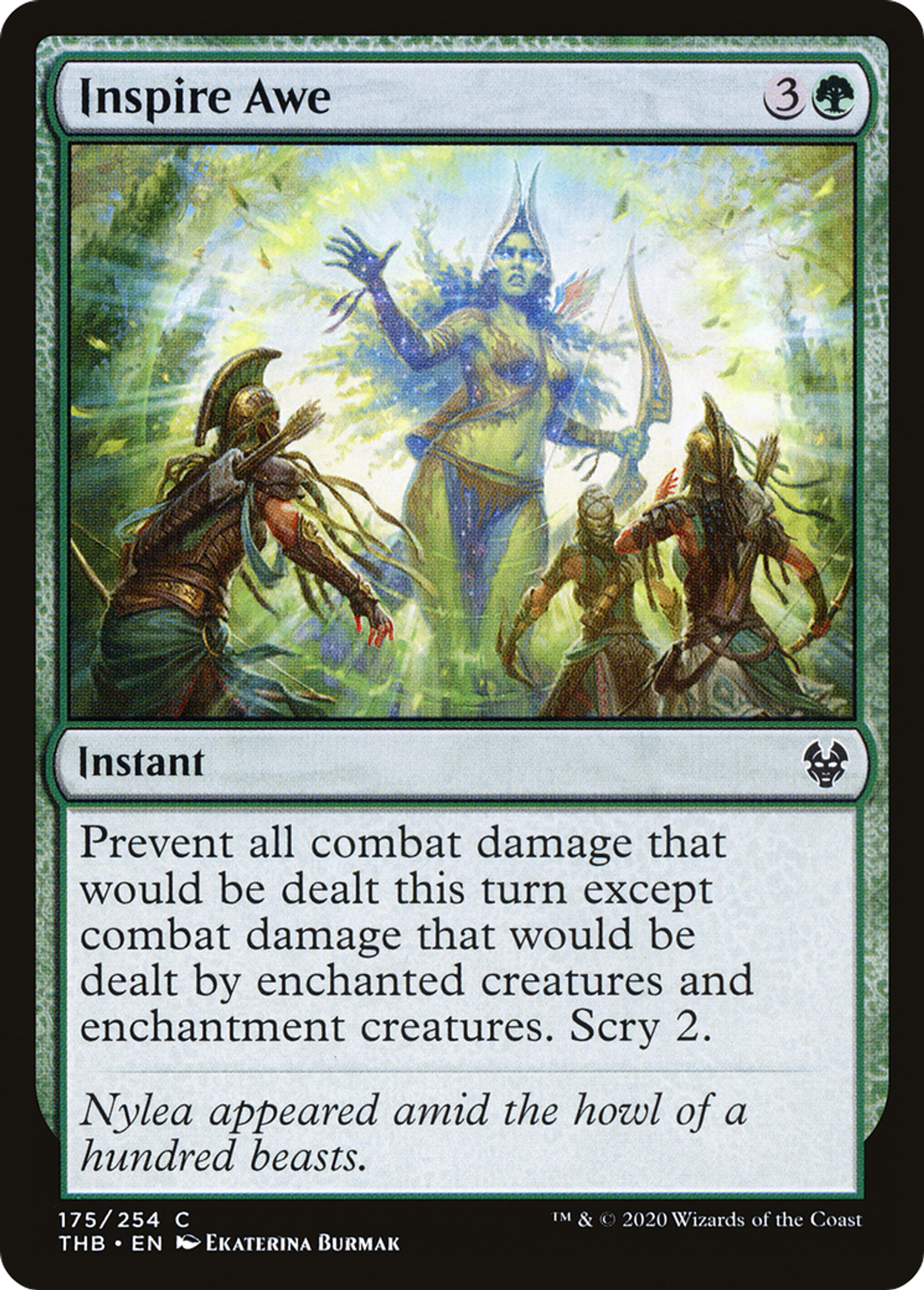 Inspire Awe — Theros Beyond Death — Magic: The Gathering
