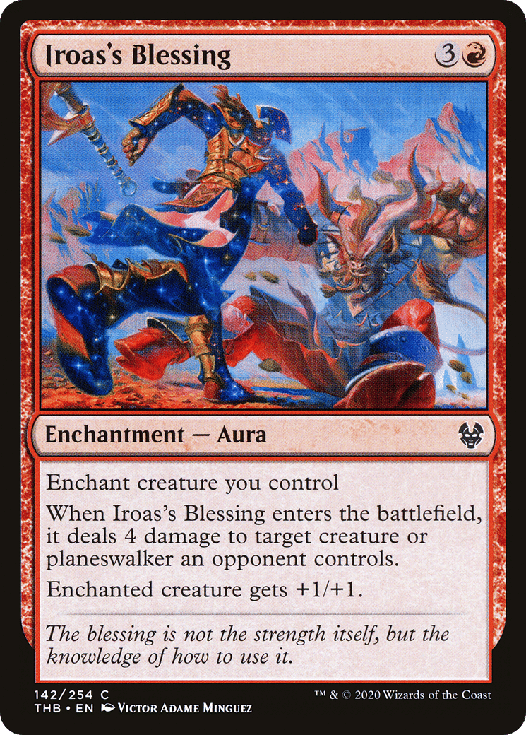Iroas's Blessing — Theros Beyond Death — Magic: The Gathering