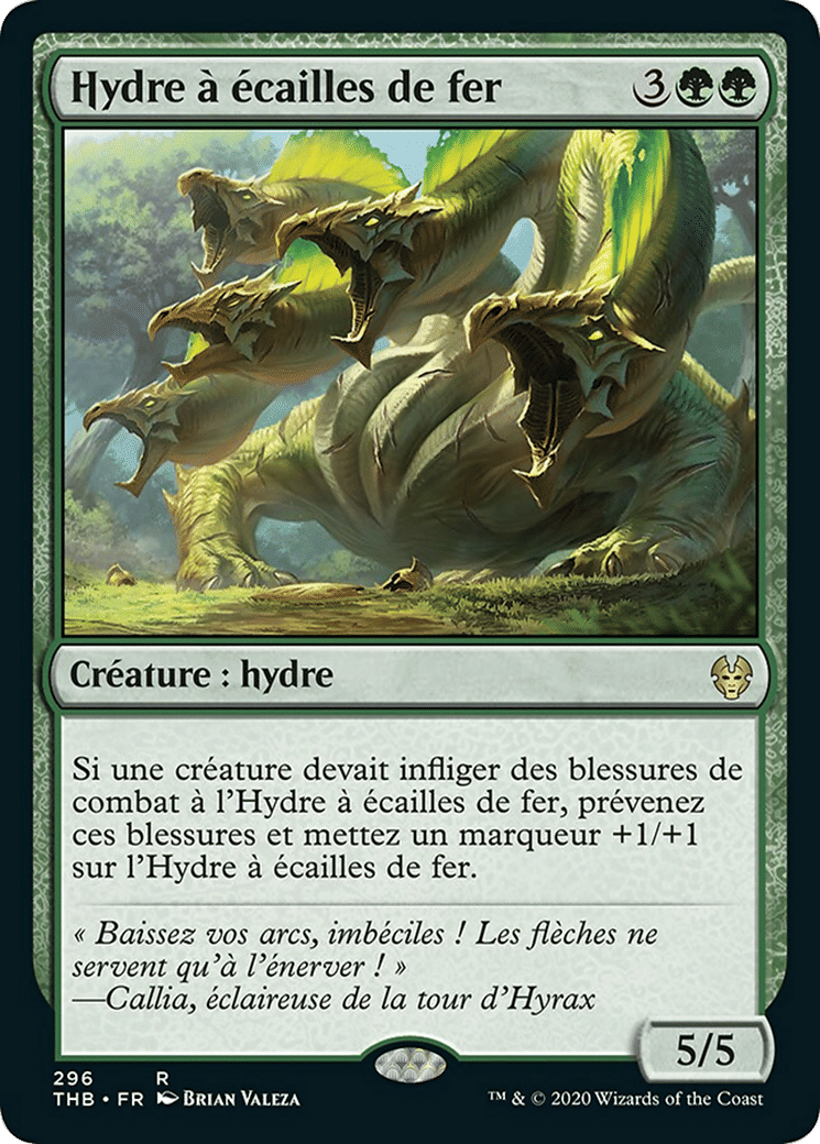 Hydre à écailles de fer — Theros Beyond Death — Magic: The Gathering