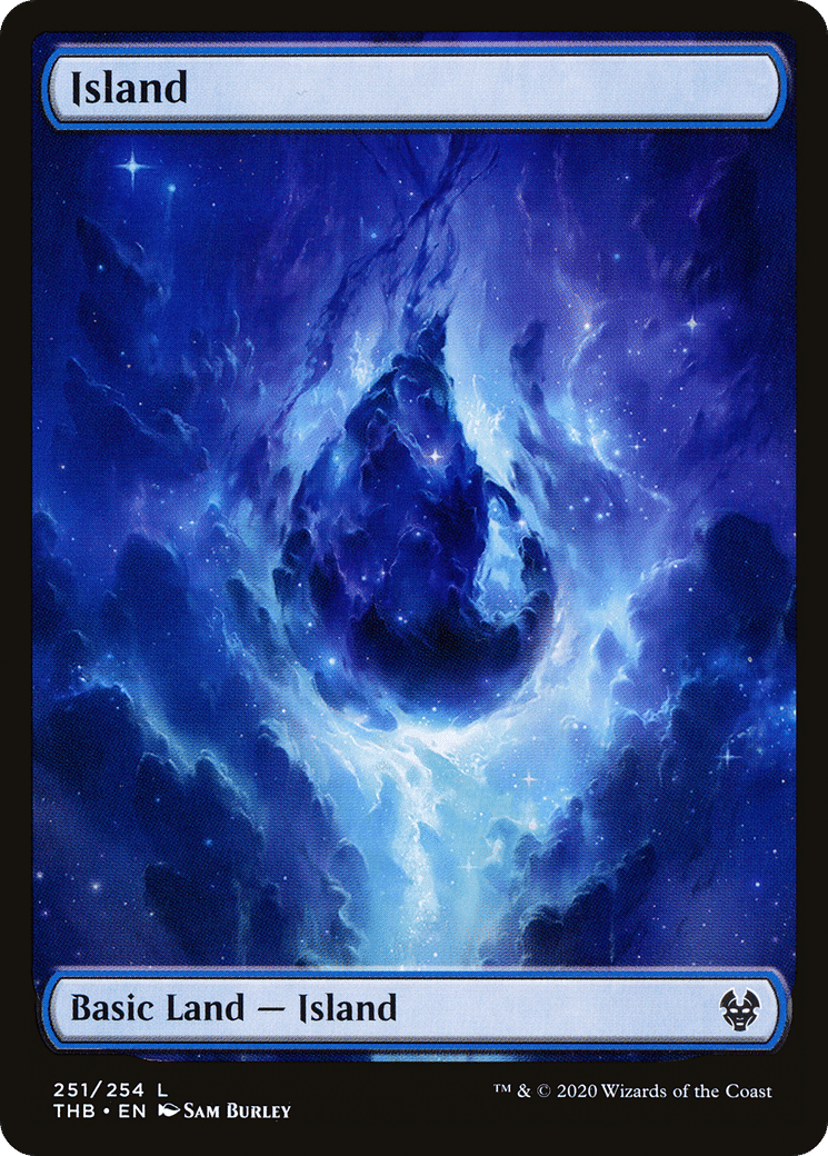 Island — Theros Beyond Death — Magic: The Gathering