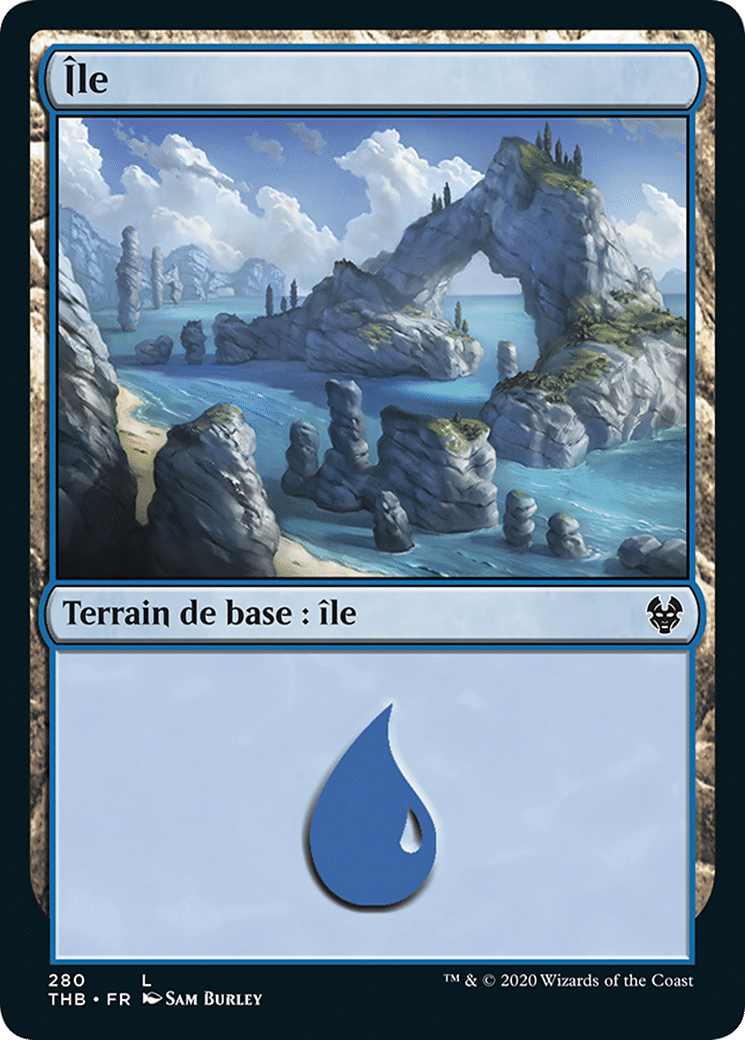 Île — Theros Beyond Death — Magic: The Gathering
