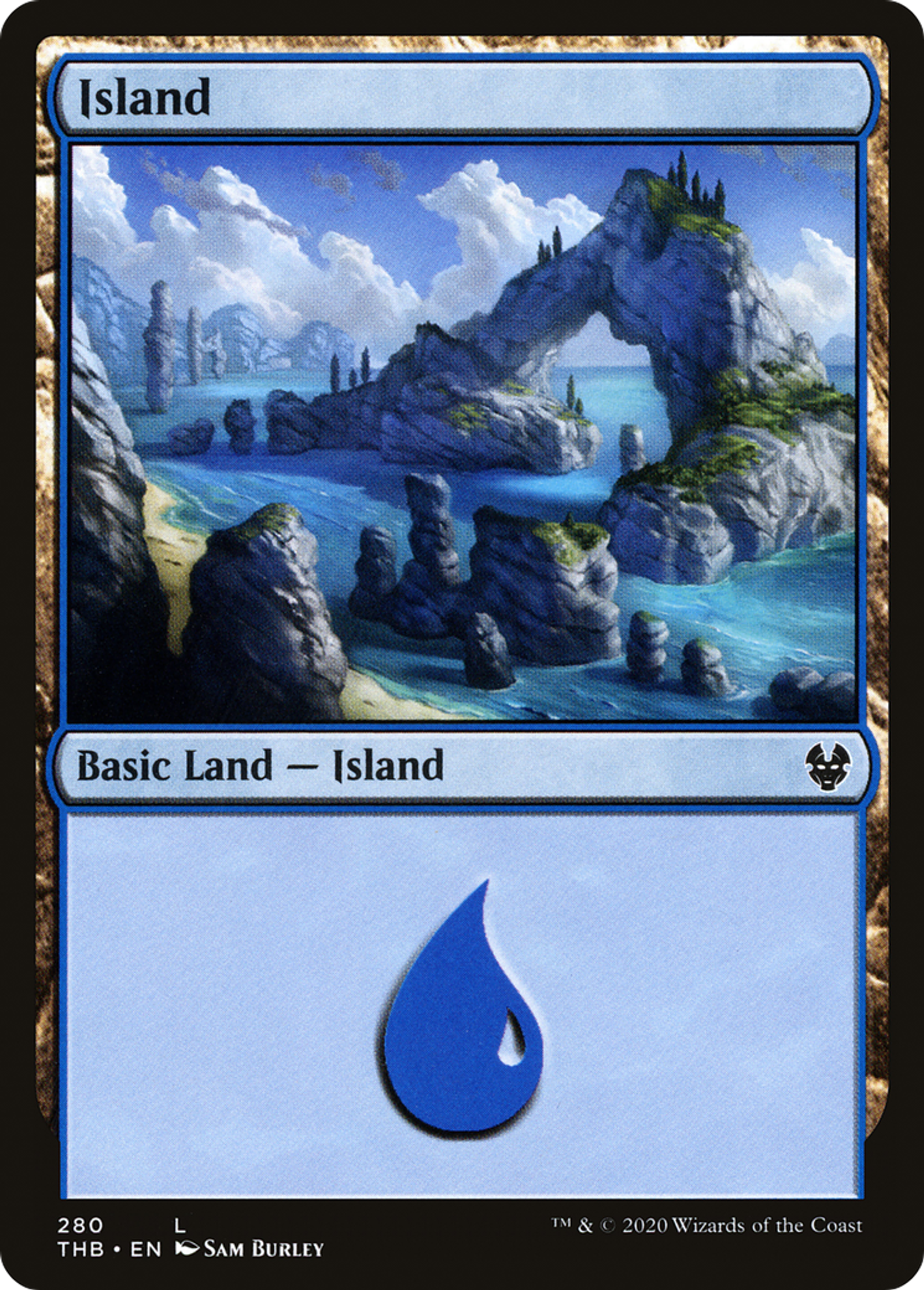 Île — Theros Beyond Death — Magic: The Gathering