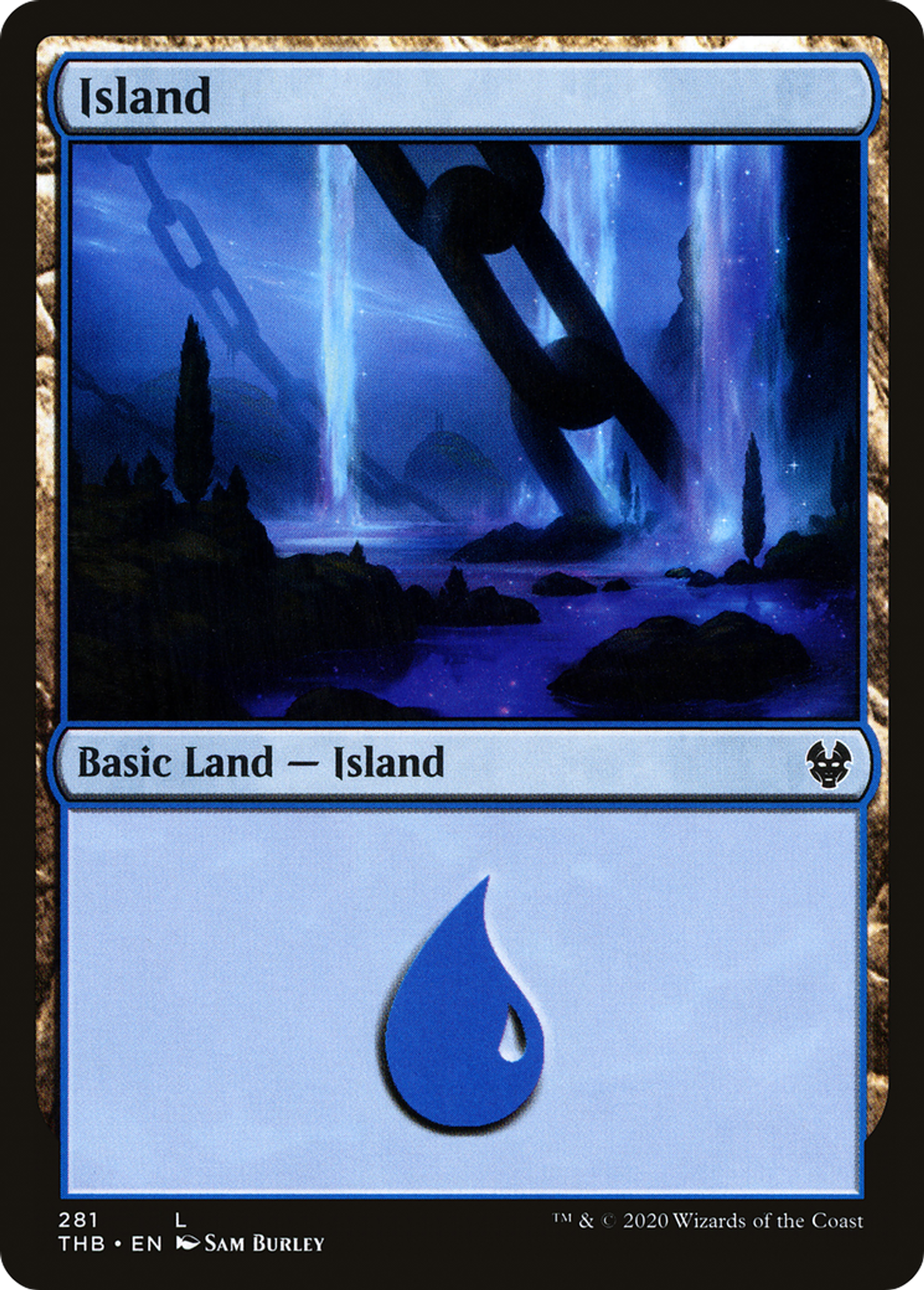 Île — Theros Beyond Death — Magic: The Gathering
