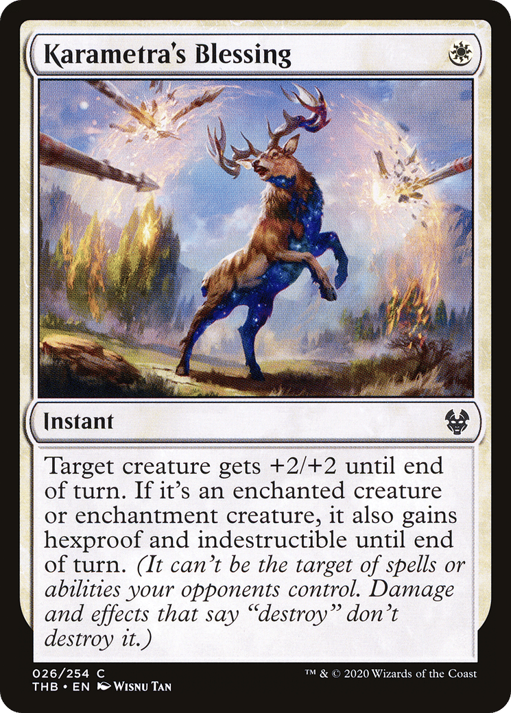 Karametra's Blessing — Theros Beyond Death — Magic: The Gathering