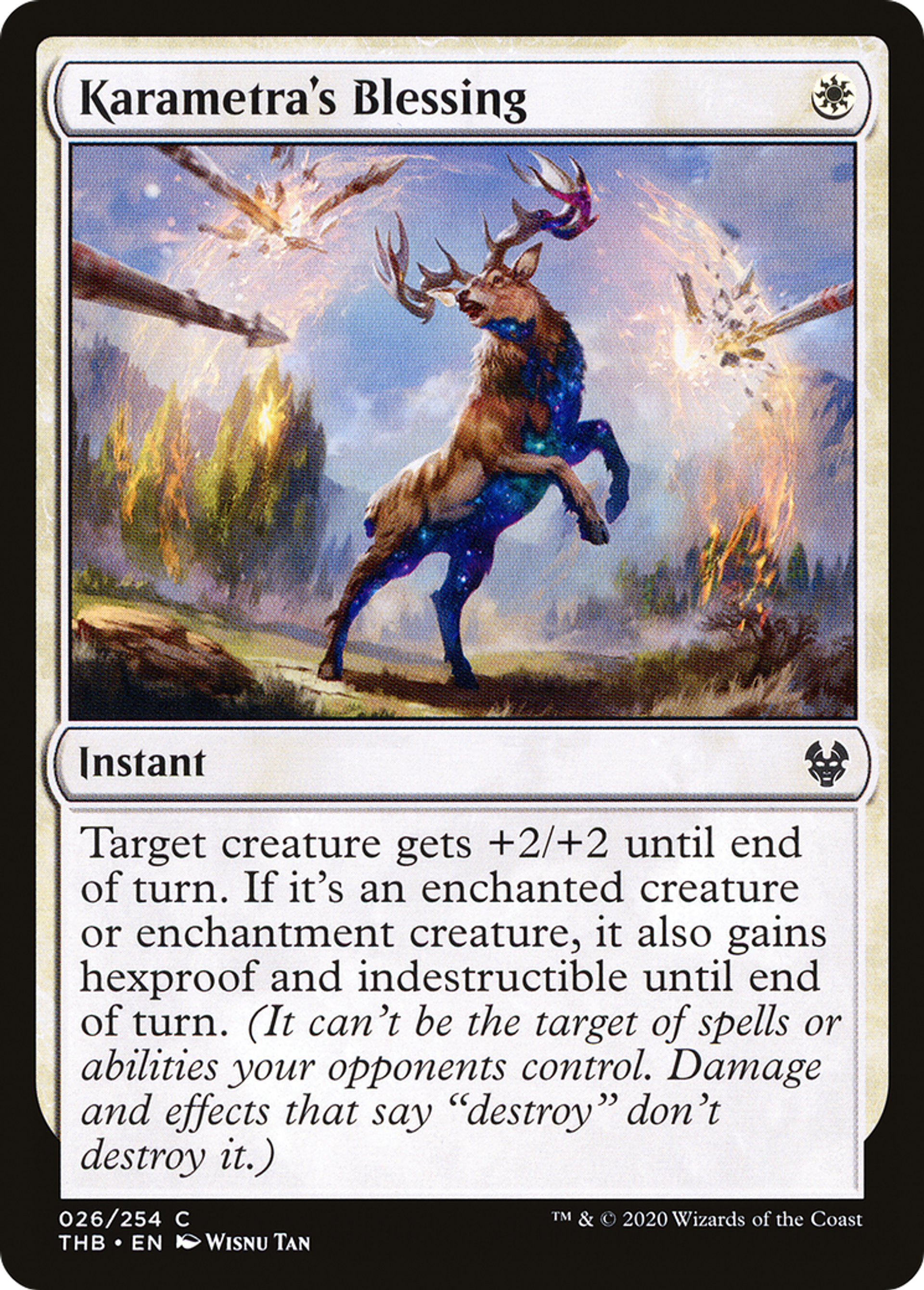 Karametra's Blessing — Theros Beyond Death — Magic: The Gathering