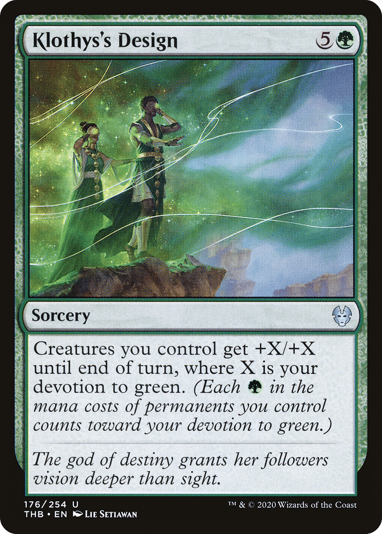 Klothys's Design — Theros Beyond Death — Magic: The Gathering