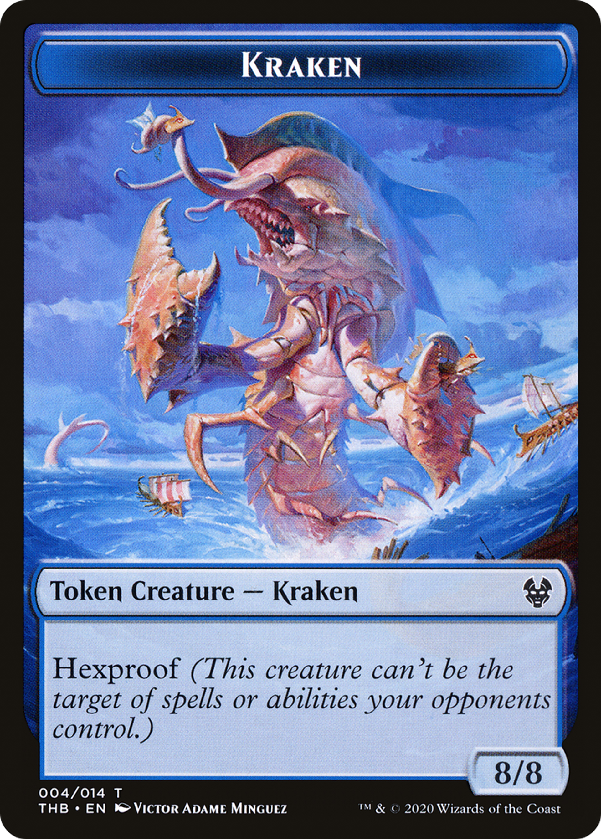 Kraken — Theros Beyond Death — Magic: The Gathering