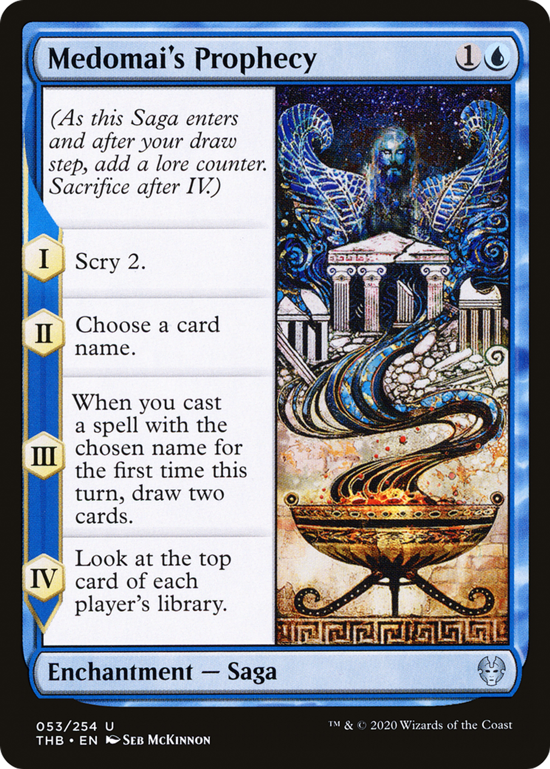 Prophétie de Médomaï — Theros Beyond Death — Magic: The Gathering