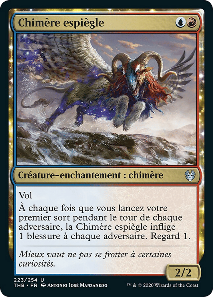 Chimère espiègle — Theros Beyond Death — Magic: The Gathering