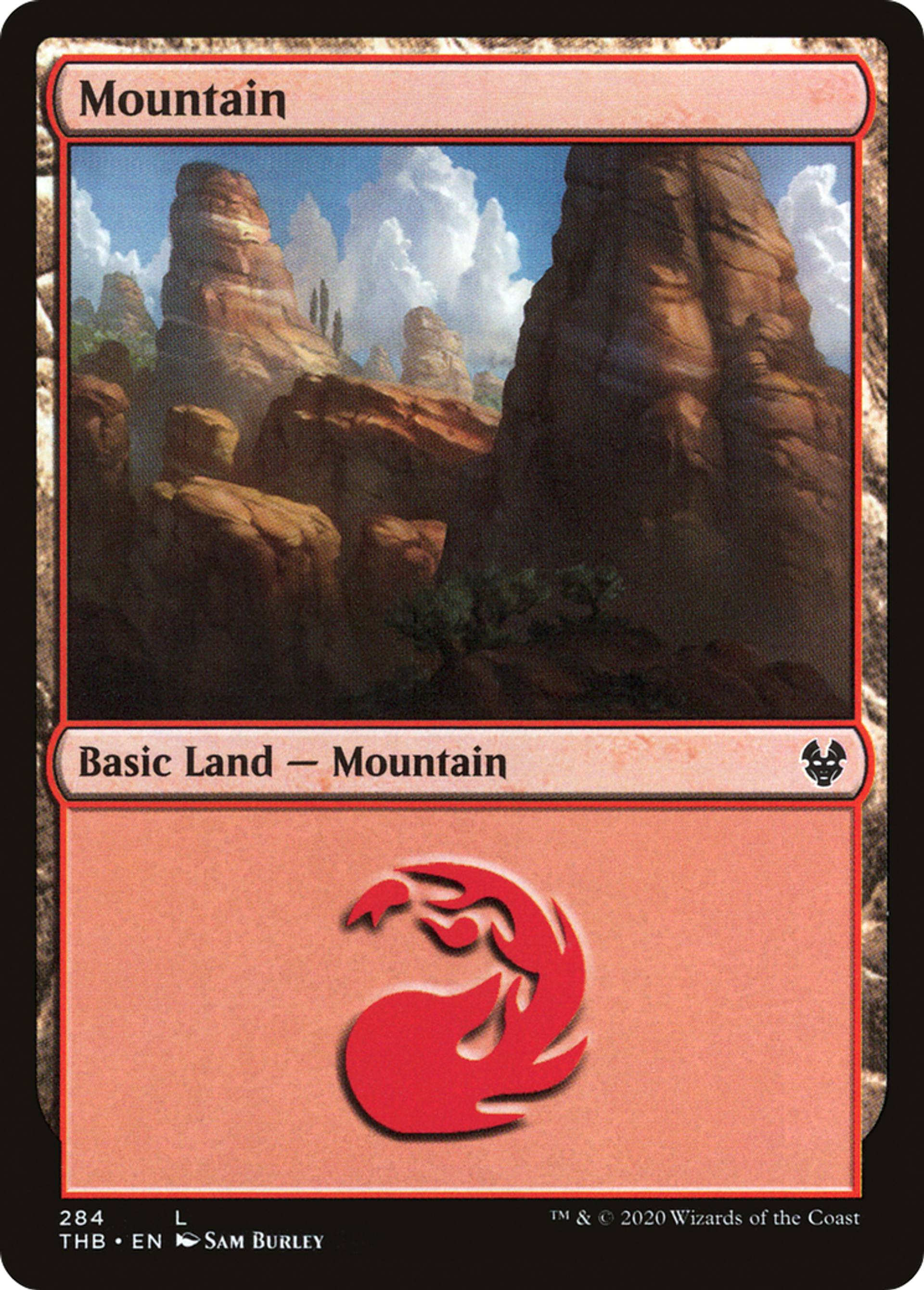 Montagne — Theros Beyond Death — Magic: The Gathering