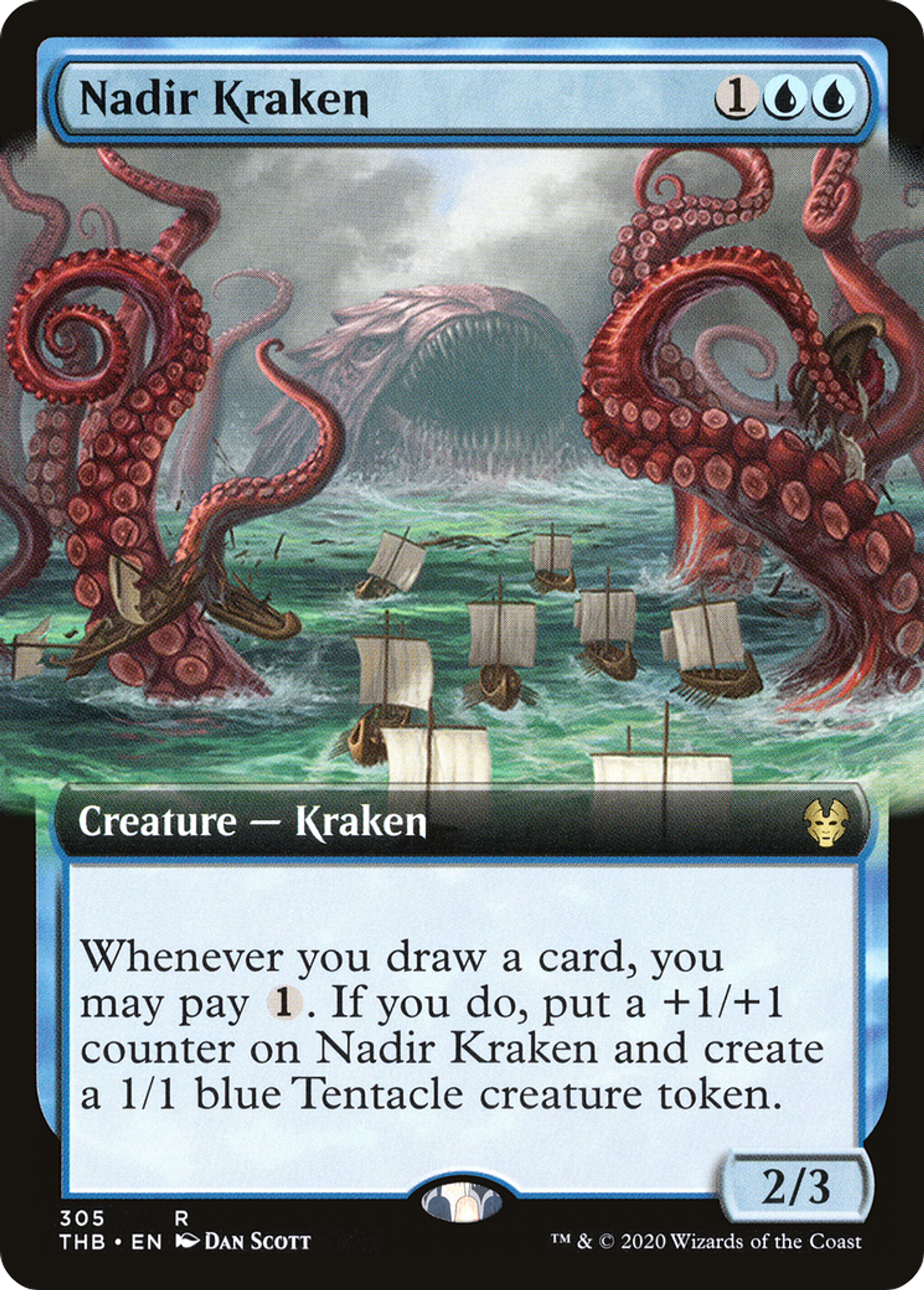 Nadir Kraken — Theros Beyond Death — Magic: The Gathering
