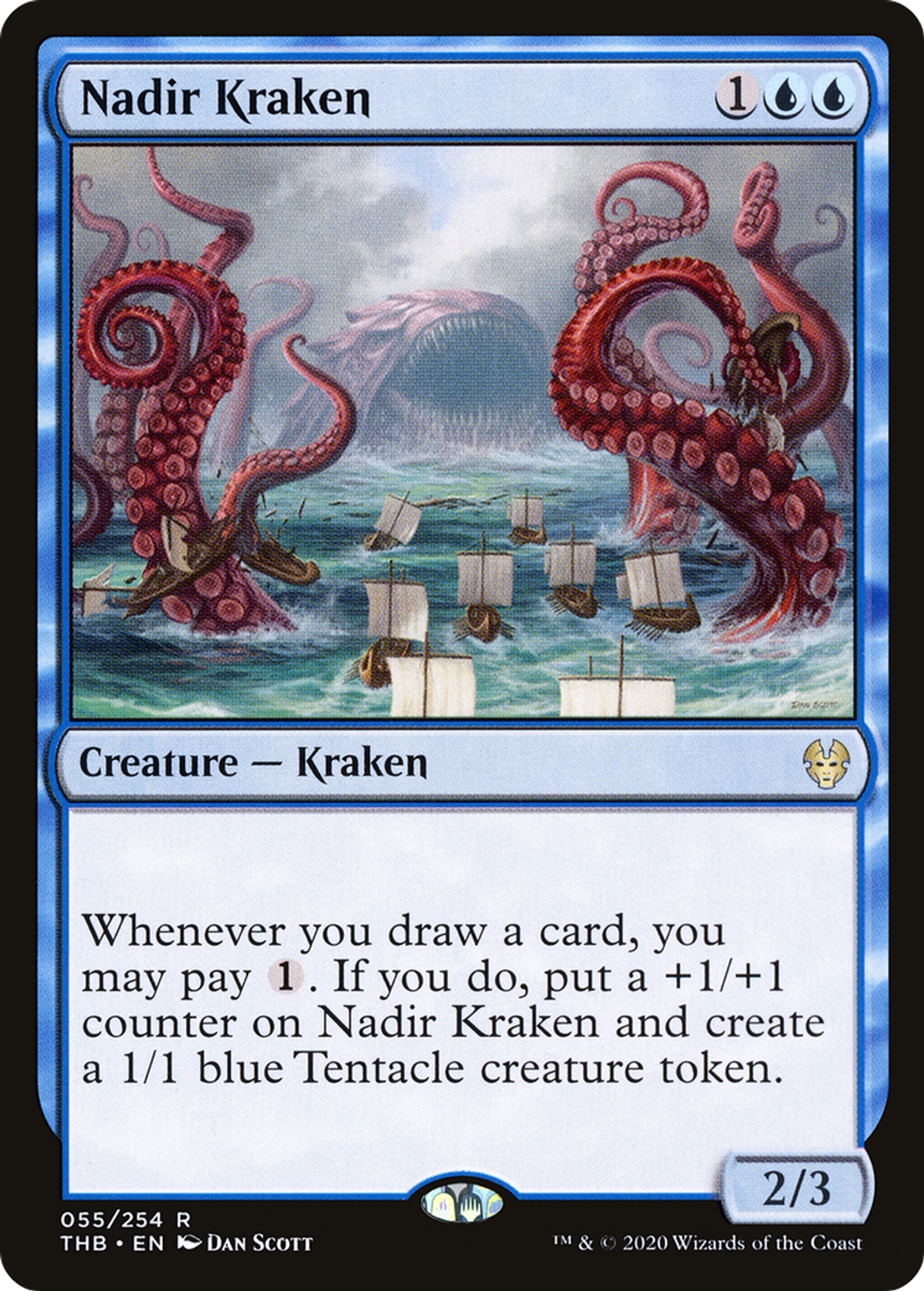 Nadir Kraken — Theros Beyond Death — Magic: The Gathering