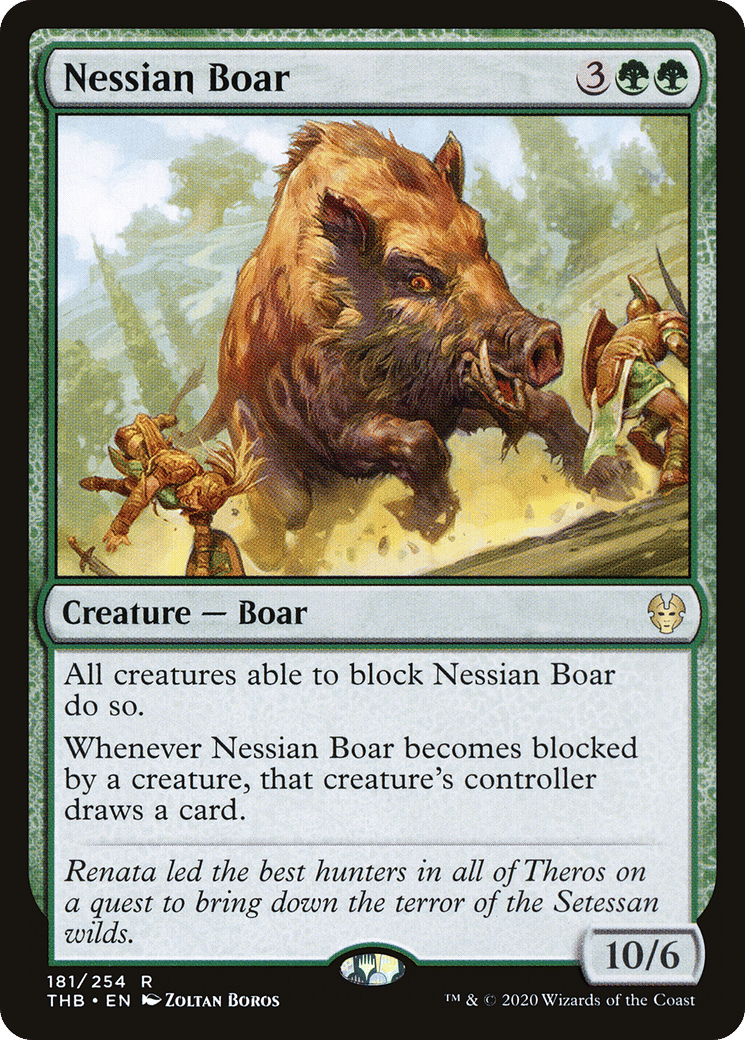 Nessian Boar — Theros Beyond Death — Magic: The Gathering