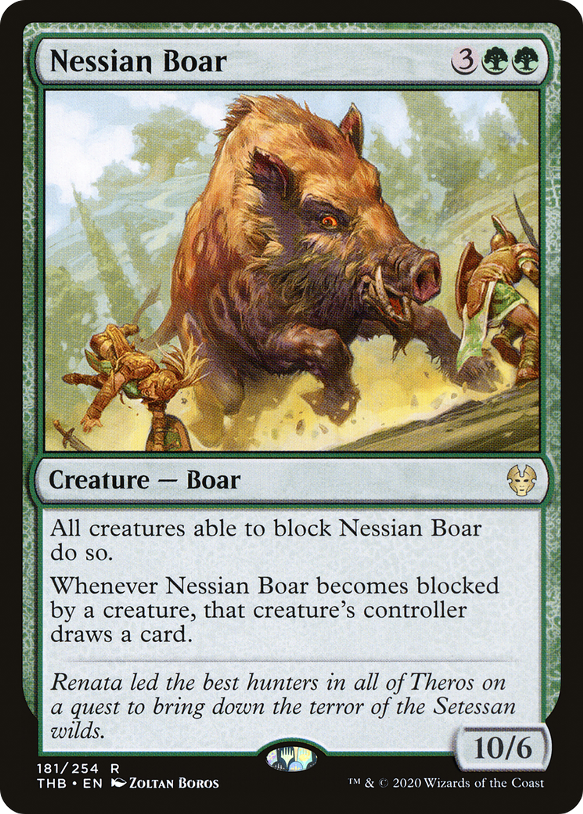 Nessian Boar — Theros Beyond Death — Magic: The Gathering