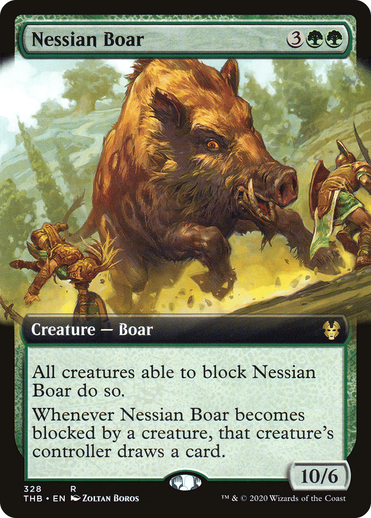 Sanglier nessian — Theros Beyond Death — Magic: The Gathering