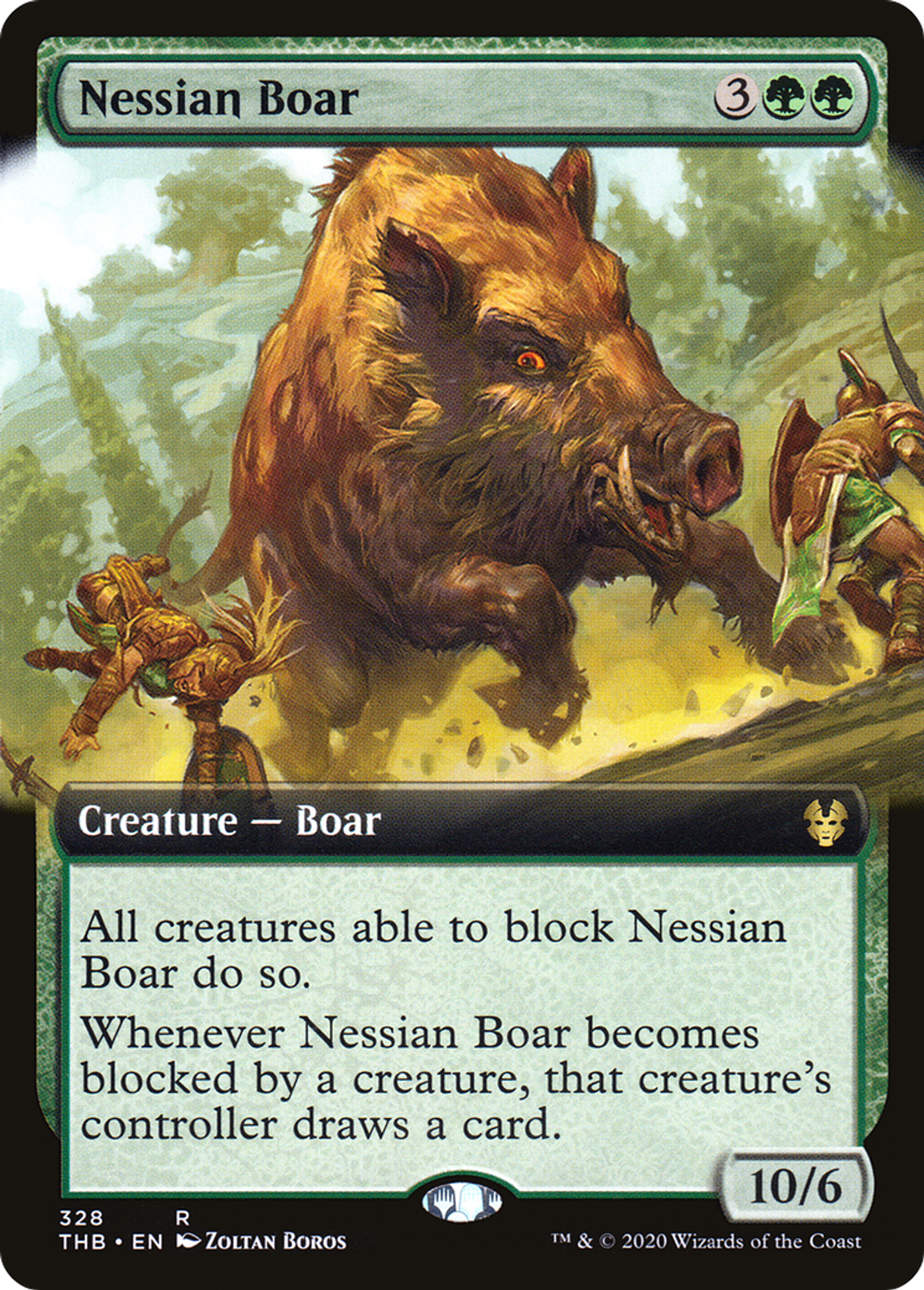 Nessian Boar — Theros Beyond Death — Magic: The Gathering