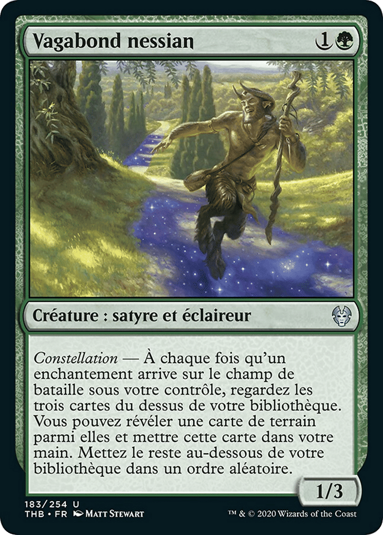 Vagabond nessian — Theros Beyond Death — Magic: The Gathering