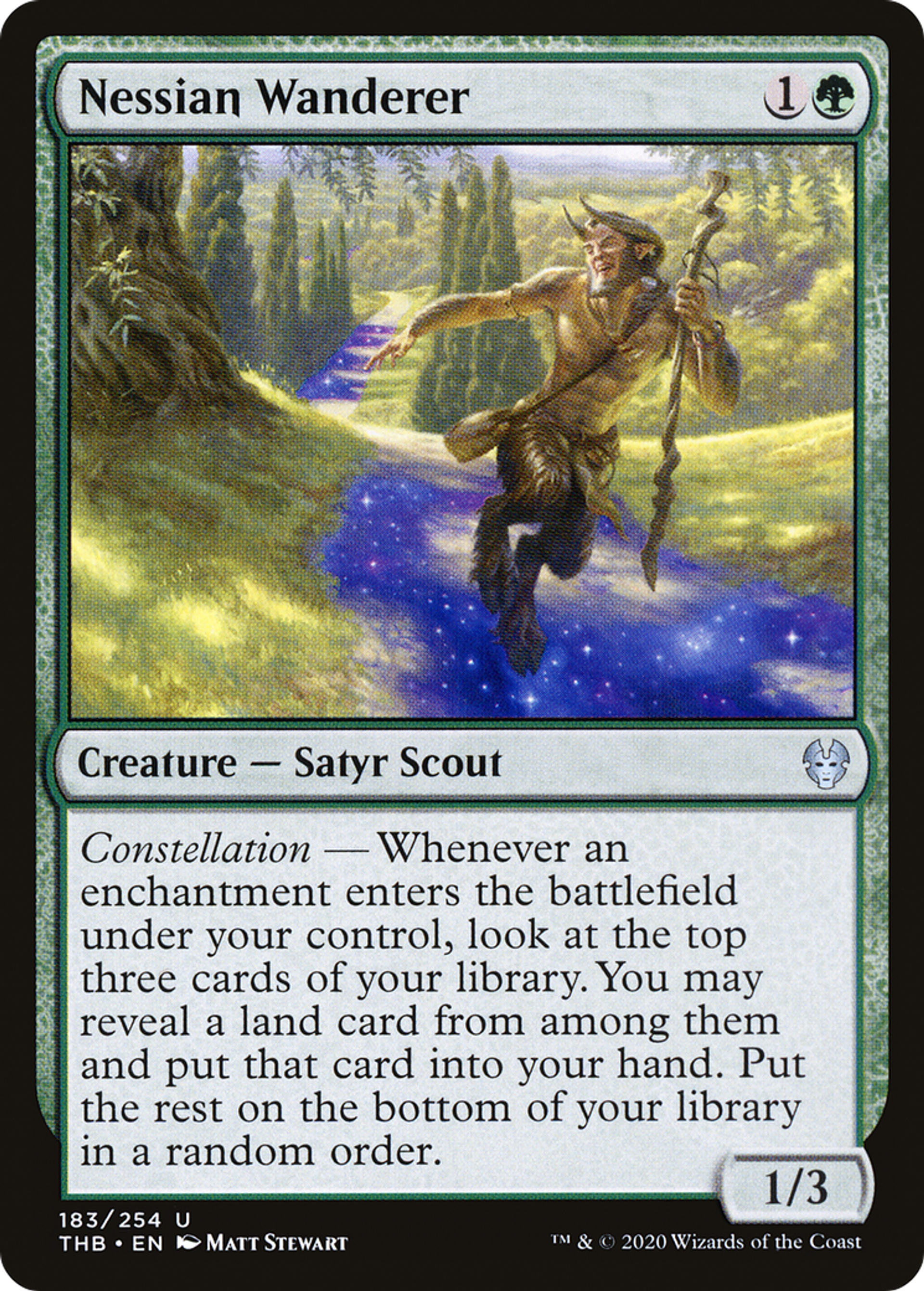 Nessian Wanderer — Theros Beyond Death — Magic: The Gathering