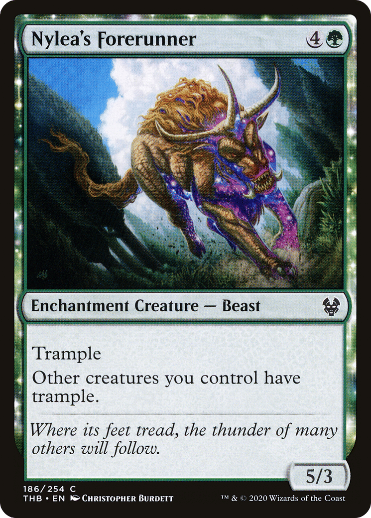 Nylea's Forerunner — Theros Beyond Death — Magic: The Gathering