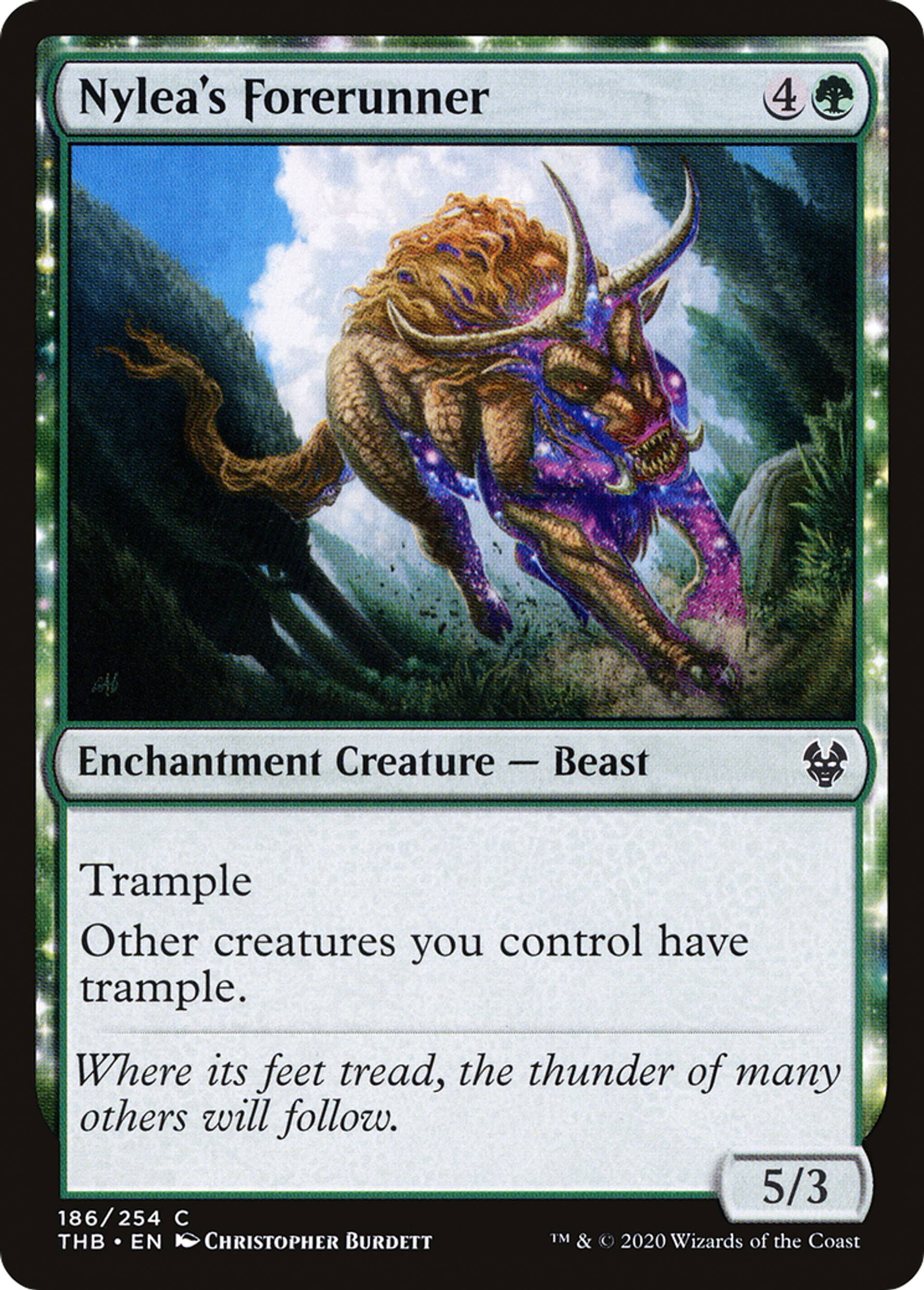 Nylea's Forerunner — Theros Beyond Death — Magic: The Gathering