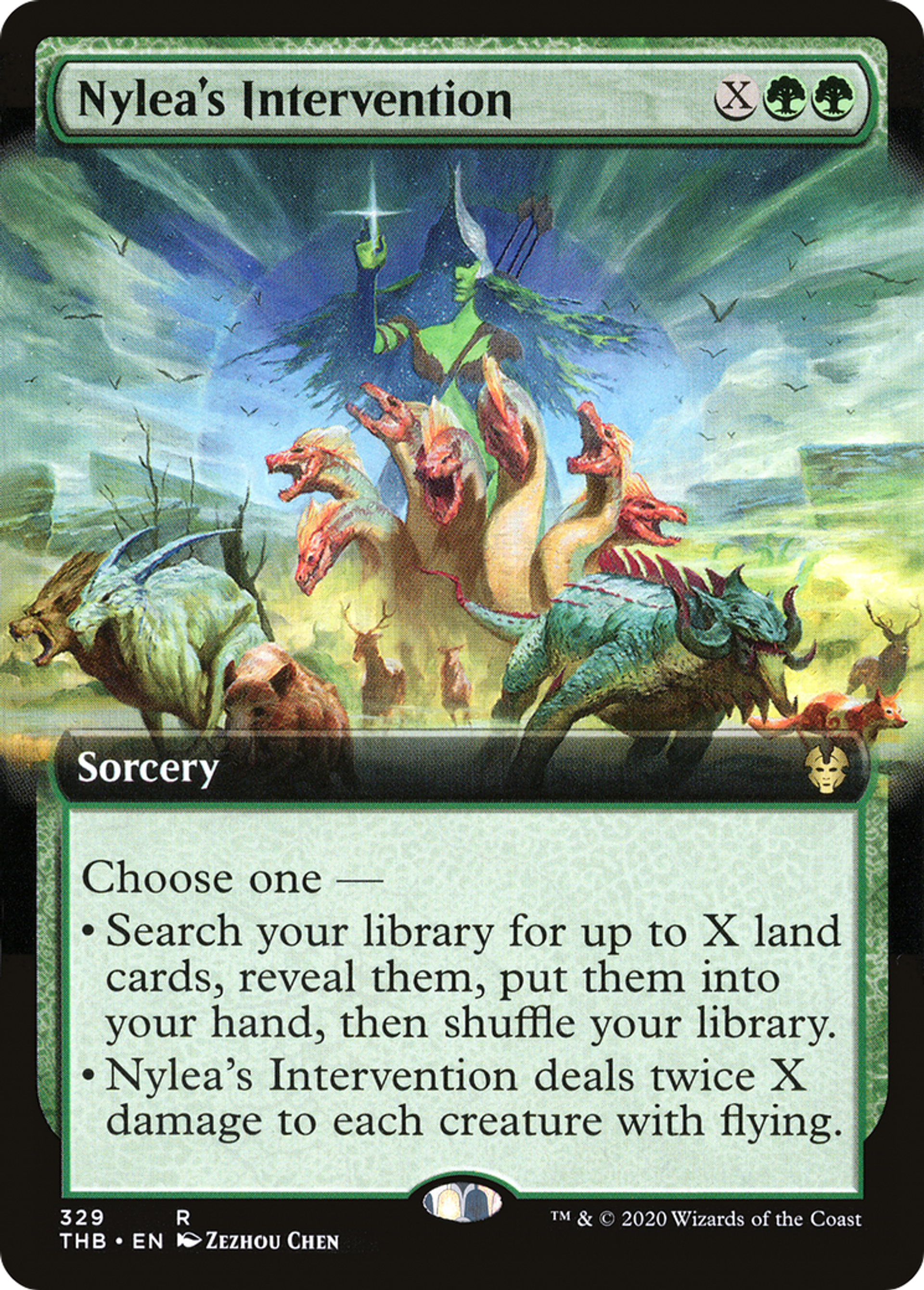 Nylea's Intervention — Theros Beyond Death — Magic: The Gathering