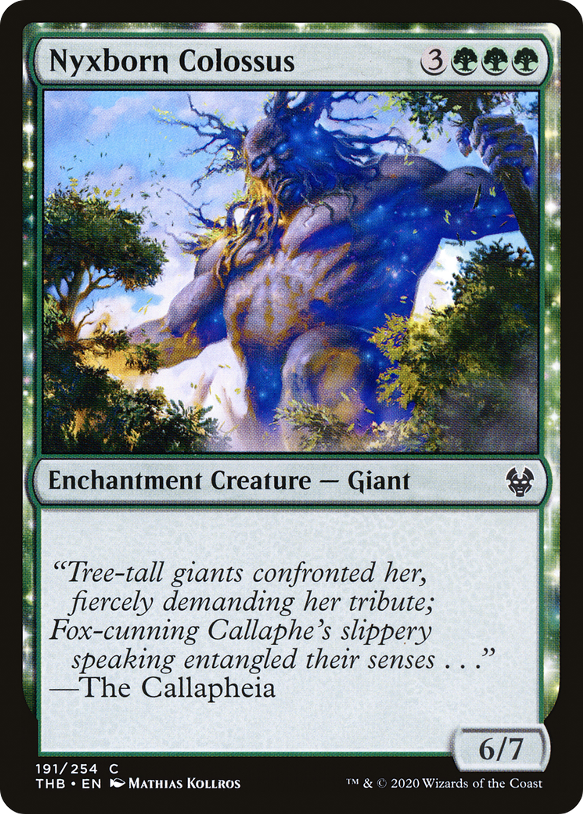 Nyxborn Colossus — Theros Beyond Death — Magic: The Gathering