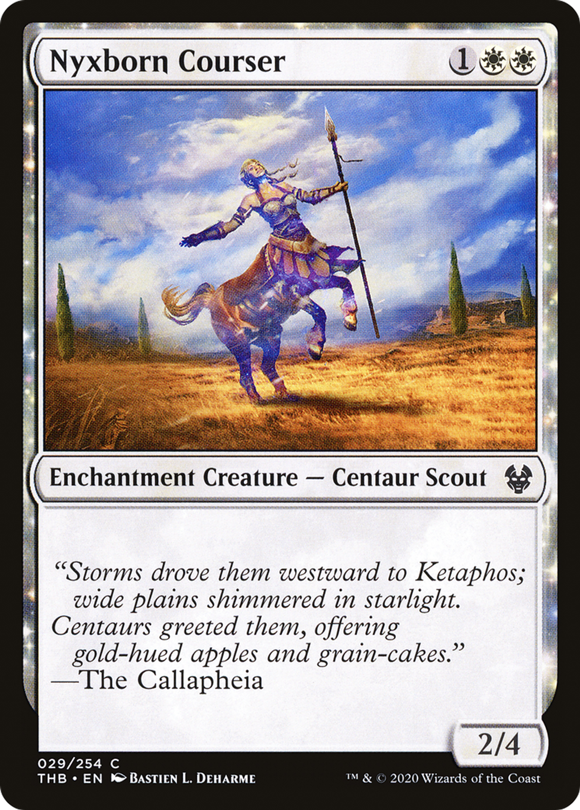 Nyxborn Courser — Theros Beyond Death — Magic: The Gathering