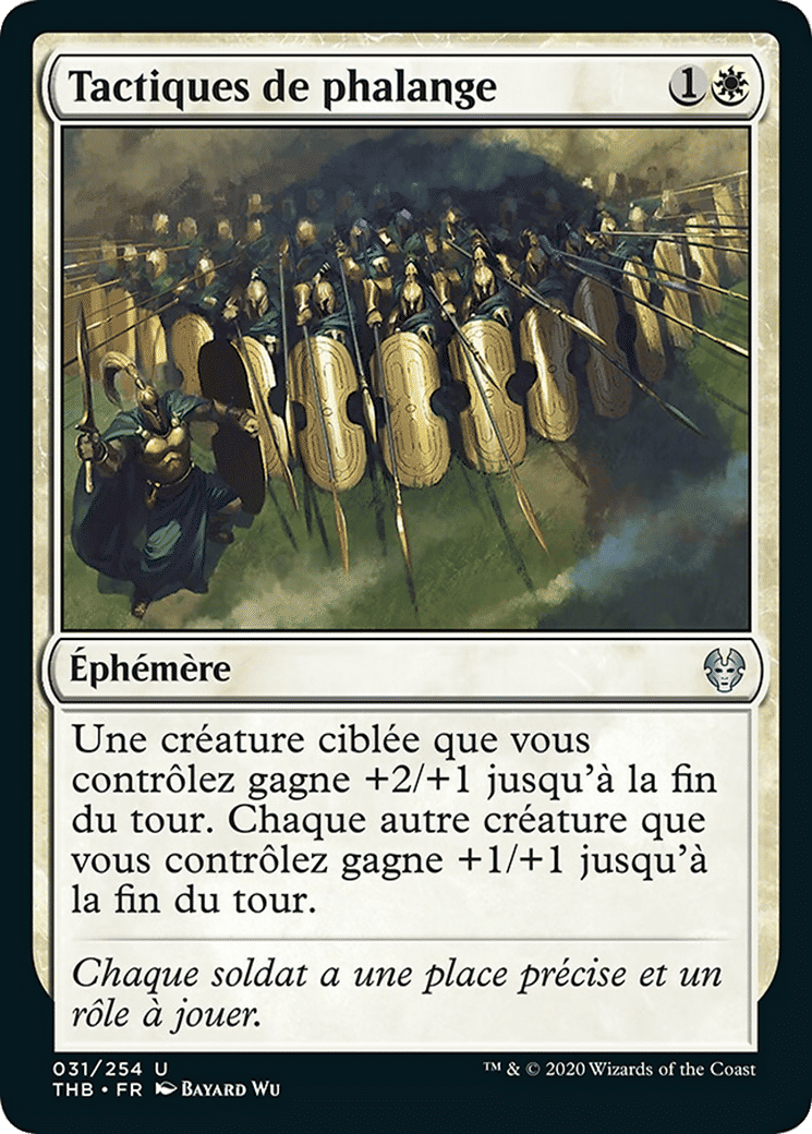 Tactiques de phalange — Theros Beyond Death — Magic: The Gathering