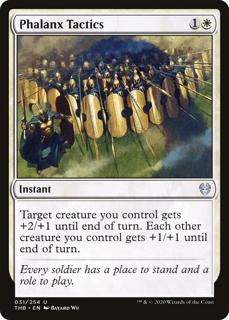 Phalanx Tactics — Theros Beyond Death — Magic: The Gathering