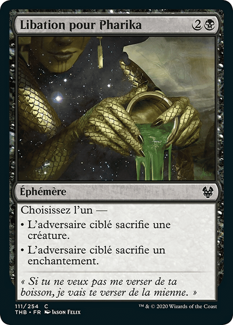 Libation pour Pharika — Theros Beyond Death — Magic: The Gathering