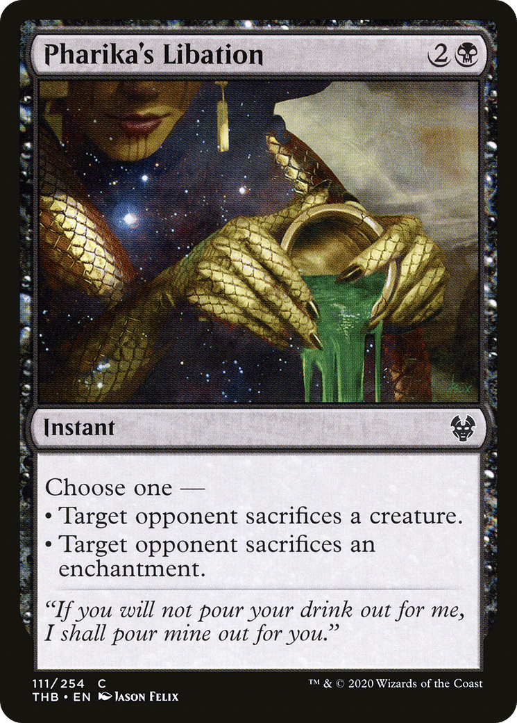Pharika's Libation — Theros Beyond Death — Magic: The Gathering